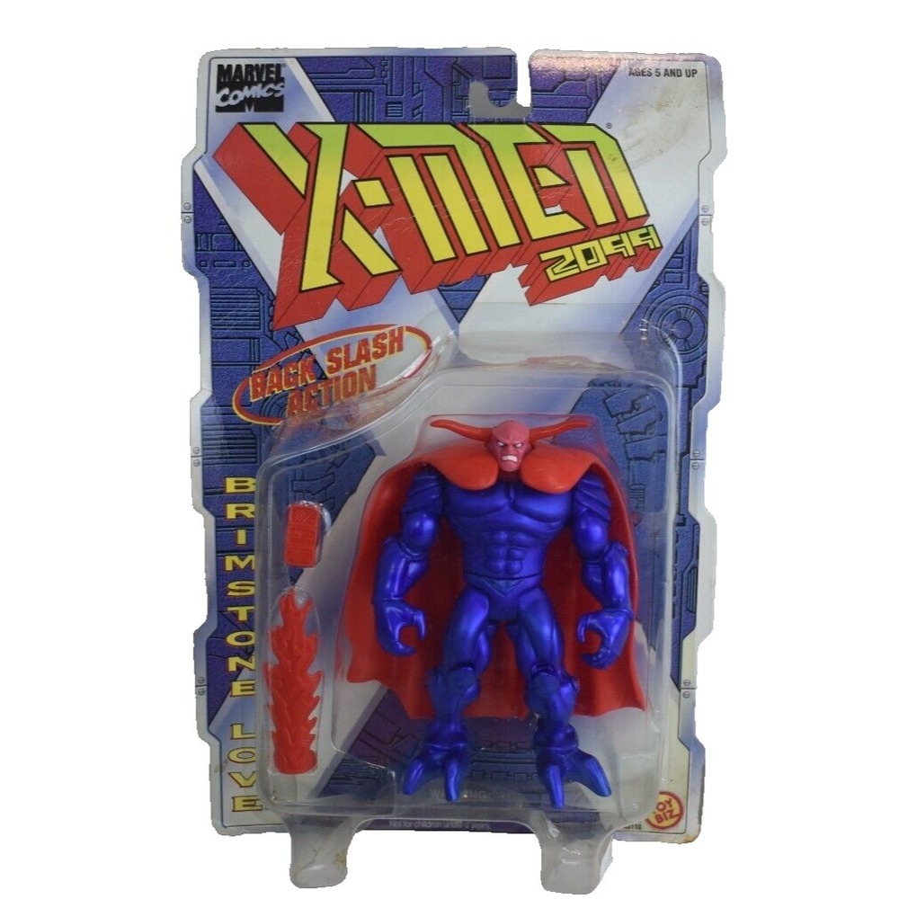 1996 Marvel Comics X-Men 2099 Brimstone Love Action Figure Toy Biz New 43110